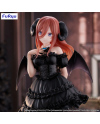 Détail de la tenue gothique de Miku Nakano BiCute Dark Figure