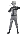 Détail figurine Naruto Uzumaki Noir Edge avec pose ninja et yeux rouges