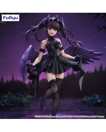 Figurine Kurumi Tokisaki FuRyu Date A Live avec cornes violettes et ailes démoniaques