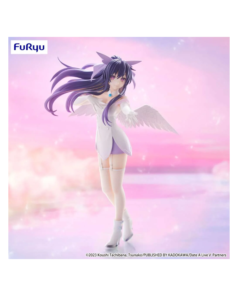 Figurine Tohka Yatogami BiCute Pure Figure FuRyu Date A Live V vue complète