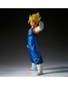 Figurine Vegeto Super Saiyan Grandista vue de profil sur fond noir
