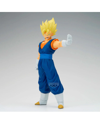 Figurine Vegeto SSJ Banpresto vue complète de face sur fond clair