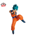 Figurine Son Goku Super Saiyan Blue Match Makers en pose de combat