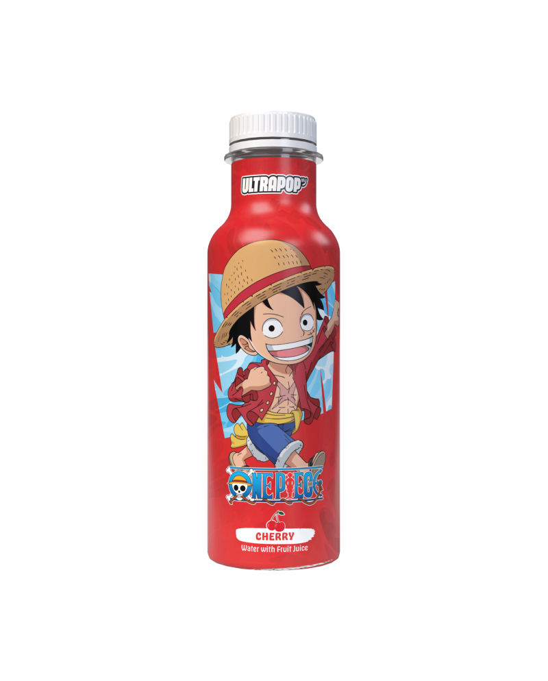 ONE PIECE – Boisson ULTRAPOP Cerise 33 cL Luffy Chibi