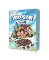 Céréales YOKOSAN One Piece au chocolat 350 g, boîte collector avec Luffy et l’équipage du Chapeau de Paille.