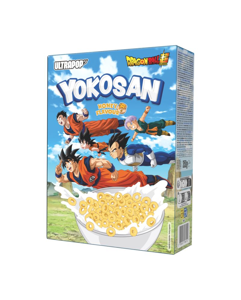 DRAGON BALL SUPER – Céréales YOKOSAN Miel 350 g