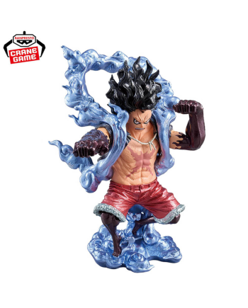 Figurine Monkey D. Luffy Snakeman Special Ver II King Of Artist Banpresto 19 cm vue de face