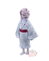 Figurine Rui Kimetsu no Yaiba avec motifs de toiles d’araignée