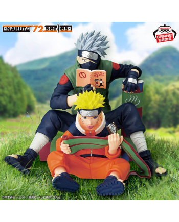Figurines Naruto Uzumaki et Kakashi Hatake Naruto 72 Series 03 Banpresto visuel officiel