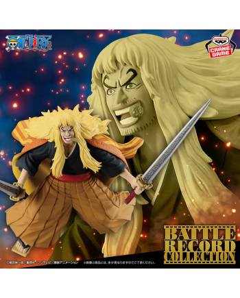 Figurine Shiki The Golden Lion Battle Record Collection Banpresto One Piece visuel officiel