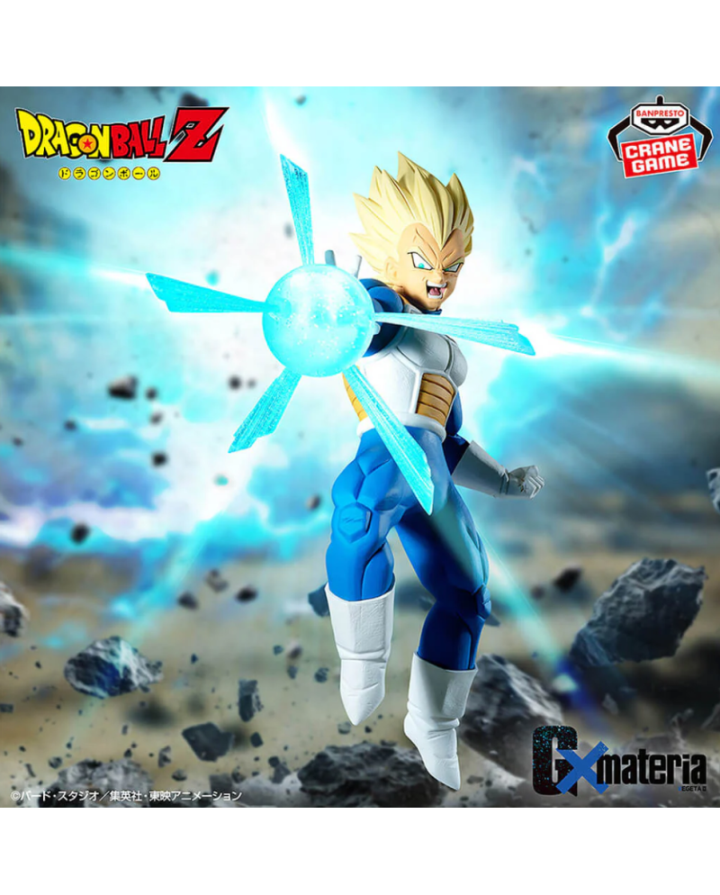 Figurine Vegeta II GxMateria Banpresto Dragon Ball Z visuel officiel