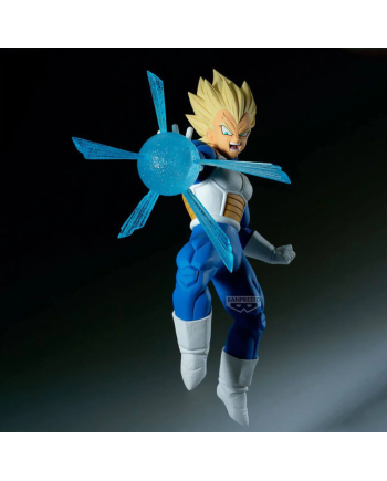 Figurine Vegeta Super Saiyan Dragon Ball Z avec effet d’énergie bleu