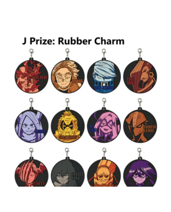 Lot J Rubber Charm Ichiban Kuji My Hero Academia The TOP 5