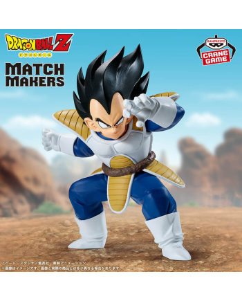 Figurine Vegeta VS Son Goku Match Makers Dragon Ball Z Banpresto visuel officiel