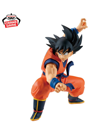 Figurine Son Goku Dragon Ball Z Banpresto vue complète pose de combat