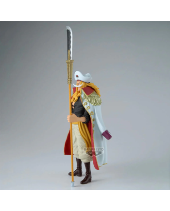 Figurine Edward Newgate One Piece Banpresto vue latérale avec grande arme