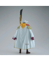 Figurine Edward Newgate King of Artist Banpresto vue arrière avec cape blanche