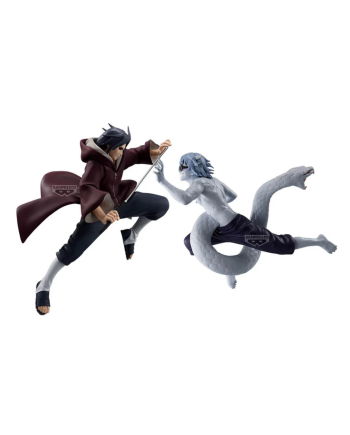 Figurine Yakushi Kabuto Vibration Stars scène de combat Naruto Shippuden