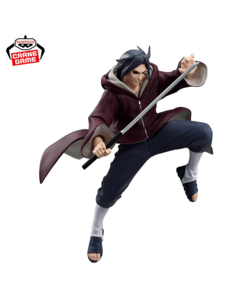 Figurine Uchiha Itachi Banpresto vue de face avec katana