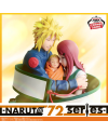 Figurine diorama Minato Kushina Naruto 72 Series 53 Banpresto visuel officiel