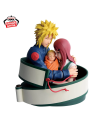 Figurine Minato Namikaze Kushina Uzumaki Naruto bébé Banpresto vue de face