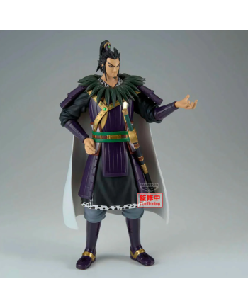 Figurine Kanki Grandista Banpresto vue de face armure violette