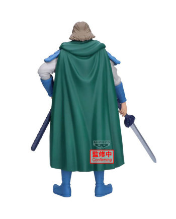 Figurine Tou Kingdom Banpresto vue arrière avec cape verte
