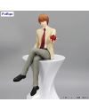 Figurine Light Yagami Death Note FuRyu vue complète avec pomme rouge