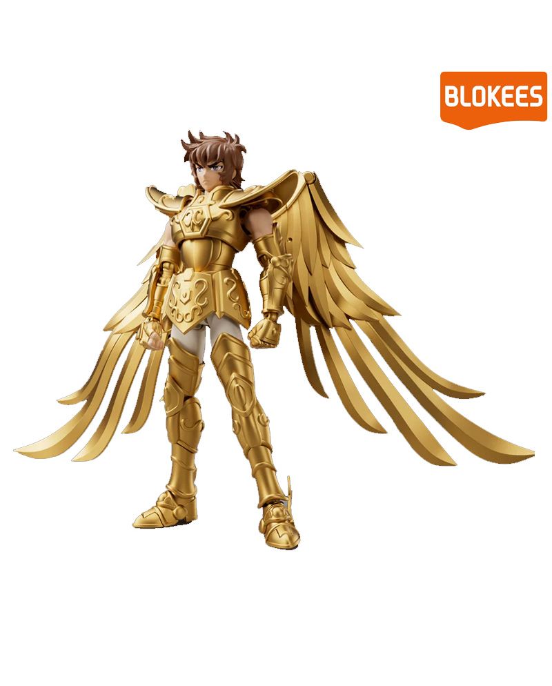 Figurine articulée Blokees Sagittarius Aiolos Saint Seiya avec ailes dorées