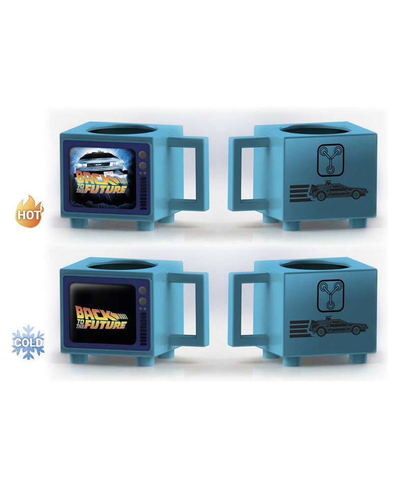 BACK TO THE FUTURE - Flux Capacitor -  TV Heat Change Mug 500ml