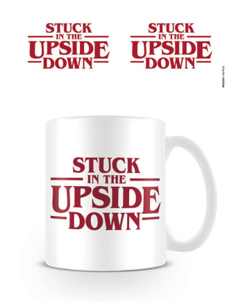 STRANGER THINGS - Mug - 315 ml - Stuck In The Upside Down
