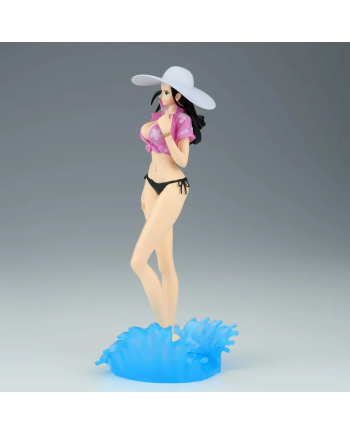 Figurine de collection Nico Robin One Piece Glitter and Glamours Splash Style vue de profil gauche