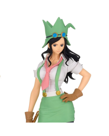 Nico Robin figurine One Piece Banpresto Sweet Style Pirates tenue verte