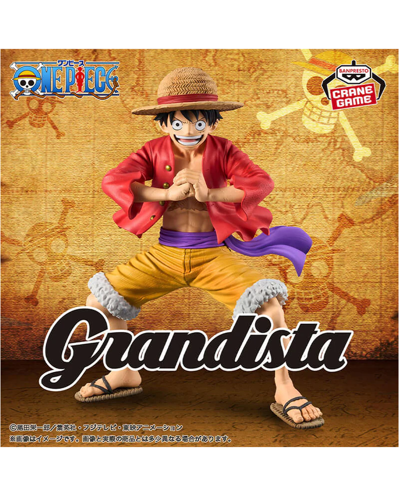 Visuel promotionnel One Piece Luffy Grandista Banpresto
