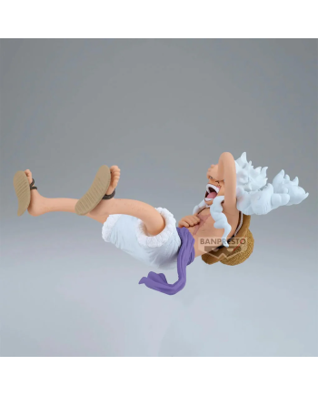 Luffy Gear 5 figurine One Piece King Of Artist Banpresto vue de profil gauche