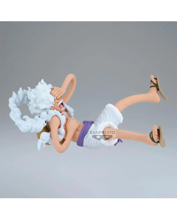 Luffy Gear 5 figurine One Piece King Of Artist Banpresto vue de profil droit