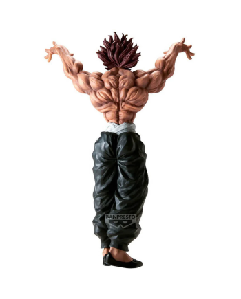 Yujiro Hanma Grandista figurine Banpresto musculature détaillée du dos