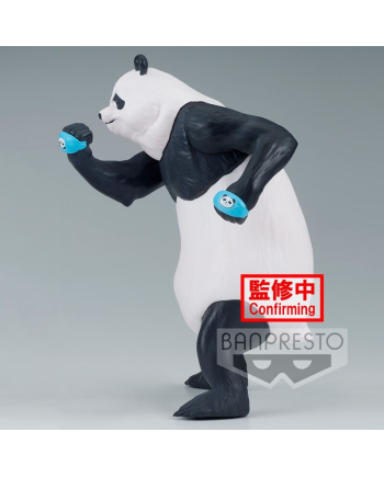Panda Banpresto figurine officielle Jujutsu Kaisen vue de profil gauche