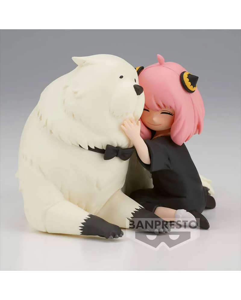 Figurine Anya Forger et Bond Forger Break Time Collection Banpresto issue de Spy x Family