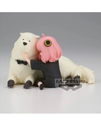 Anya Forger avec Bond Forger figurine Spy x Family Banpresto