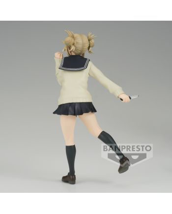 Figurine officielle Himiko Toga My Hero Academia par Banpresto vue de dos