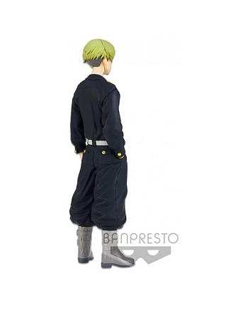 Vue arrière détaillant l’uniforme du Toman de la Figurine Chifuyu Matsuno Tokyo Revengers