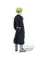 Vue arrière détaillant l’uniforme du Toman de la Figurine Chifuyu Matsuno Tokyo Revengers