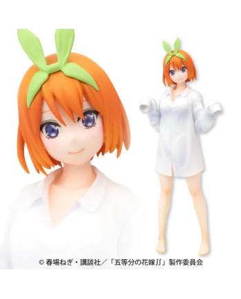 Figurine Yotsuba Nakano Fascinity Kare Shirt The Quintessential Quintuplets Fukuya 17 cm