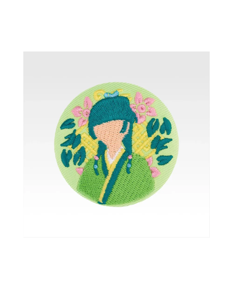 Badge brodé MaoMao Ichiban Kuji Lot E Les Carnets de l’Apothicaire