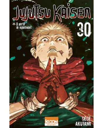 Couverture du manga Jujutsu Kaisen Tome 30, ultime volume de Gege Akutami – Éditions Ki-oon