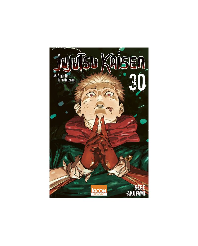 Couverture du manga Jujutsu Kaisen Tome 30, ultime volume de Gege Akutami – Éditions Ki-oon