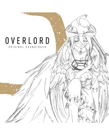 Pochette du vinyle Overlord Original Soundtrack avec illustration d’Albedo