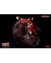 Vue de profil de la statuette murale Itachi Uchiha Naruto Shippuden