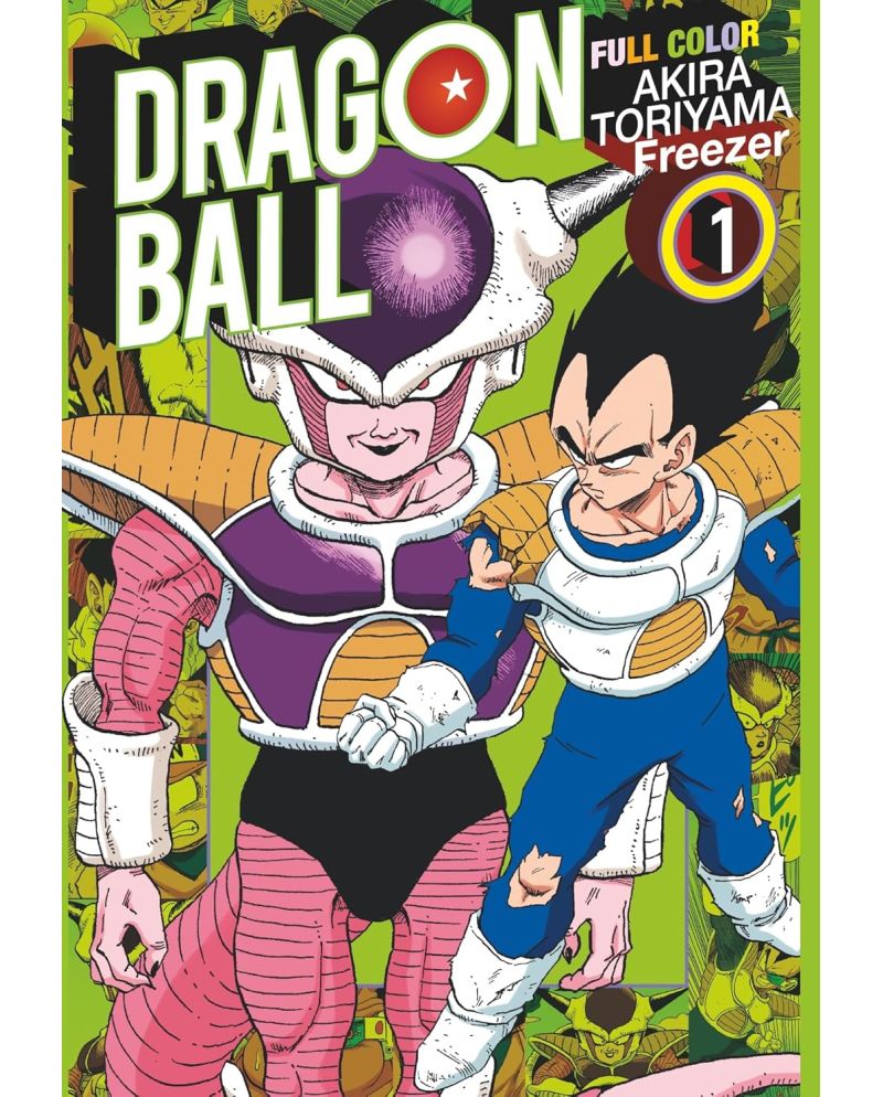 Couverture du manga Dragon Ball Full Color Arc Freezer Tome 1 d’Akira Toriyama – Éditions Glénat